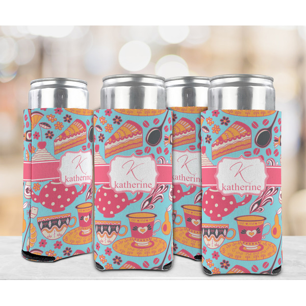 Dessert & Coffee 12oz Tall Can Sleeve - Set of 4 - LIFESTYLE