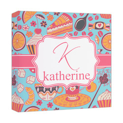 Dessert & Coffee Canvas Print - 12x12 (Personalized)