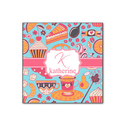 Dessert & Coffee Wood Print - 12x12 (Personalized)