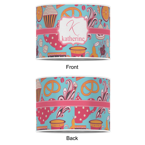 Dessert & Coffee 16" Drum Lampshade - APPROVAL (Poly Film)
