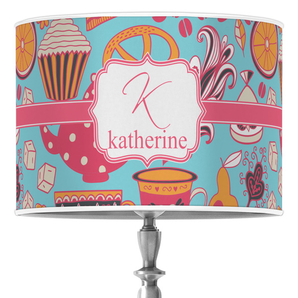 Custom Dessert & Coffee Drum Lamp Shade (Personalized)
