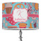 Dessert & Coffee 16" Drum Lampshade - ON STAND (Poly Film)