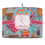Dessert & Coffee Drum Pendant Lamp (Personalized)