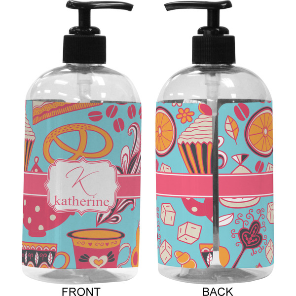 Dessert & Coffee 16 oz Plastic Liquid Dispenser (Approval)