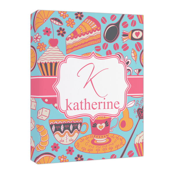Custom Dessert & Coffee Canvas Print - 16x20 (Personalized)