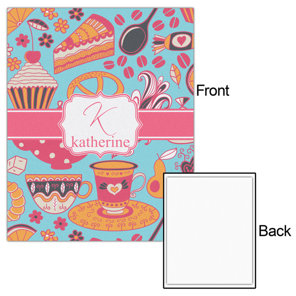 Dessert & Coffee 16x20 - Matte Poster - Front & Back