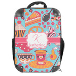 Dessert & Coffee 18" Hard Shell Backpack (Personalized)