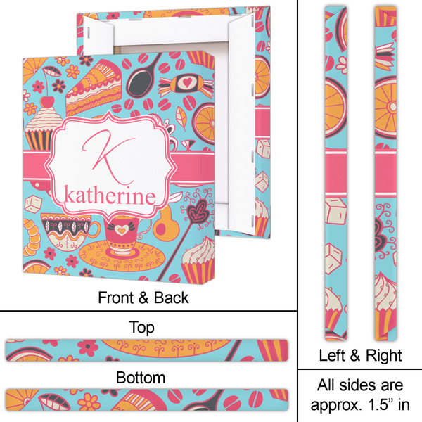 Dessert & Coffee 20x24 - Canvas Print - Approval