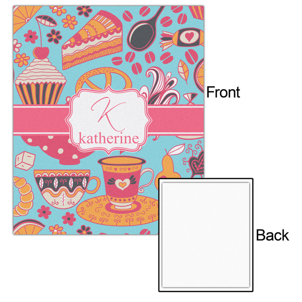 Dessert & Coffee 20x24 - Matte Poster - Front & Back