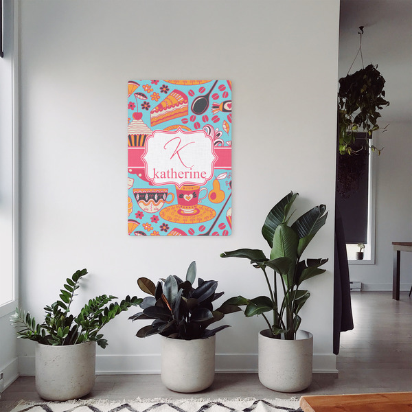 Dessert & Coffee 20x30 - Canvas Print - In Context