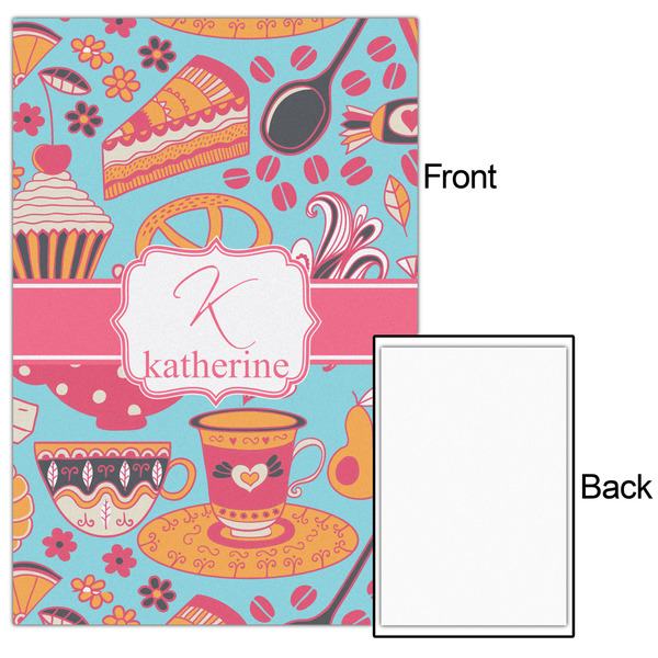 Dessert & Coffee 24x36 - Matte Poster - Front & Back