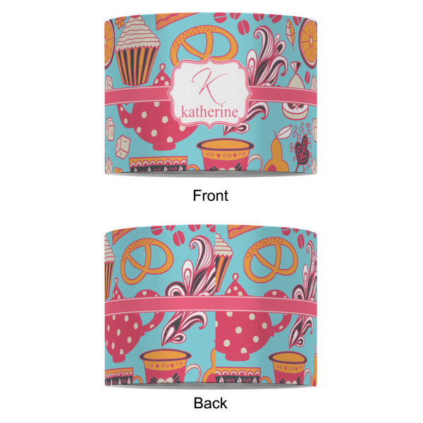 Dessert & Coffee 8" Drum Lampshade - APPROVAL (Fabric)