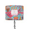 Dessert & Coffee 8" Drum Lampshade - ON STAND (Fabric)