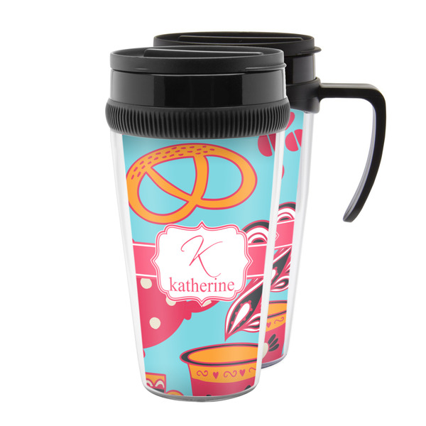 Custom Dessert & Coffee Acrylic Travel Mug (Personalized)