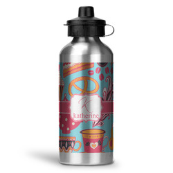 Dessert & Coffee Water Bottle - Aluminum - 20 oz (Personalized)