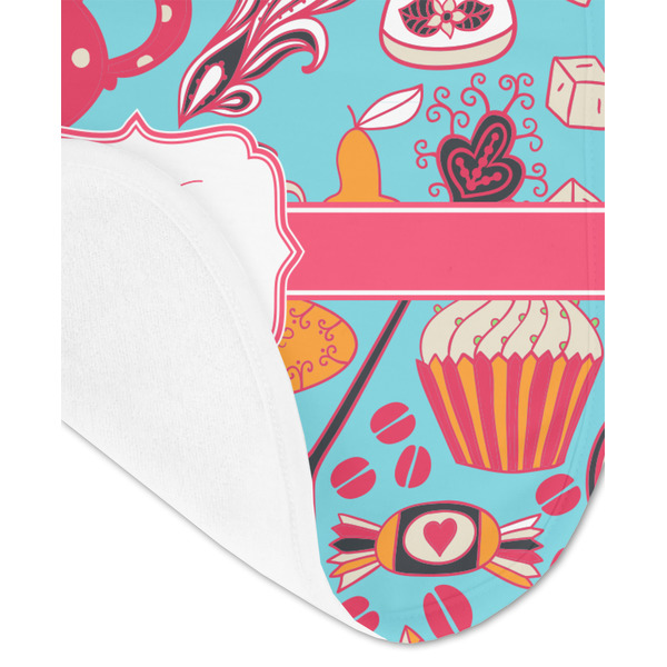 Dessert & Coffee Baby Bib - AFT detail