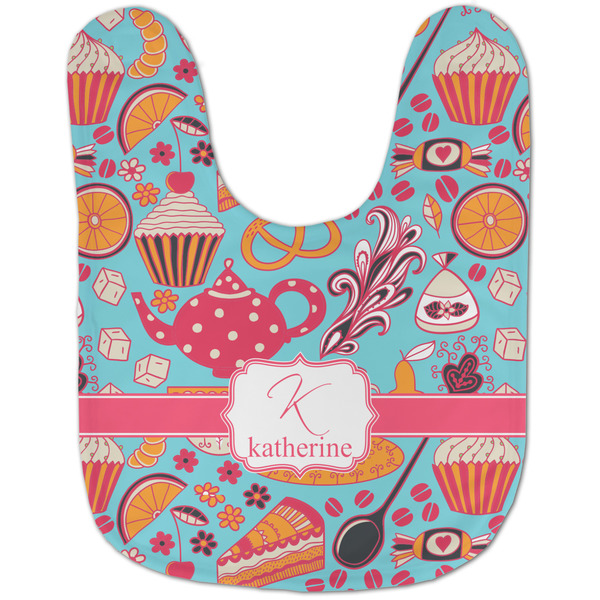 Dessert & Coffee Baby Bib - AFT flat