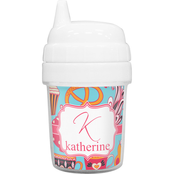 Custom Dessert & Coffee Baby Sippy Cup (Personalized)
