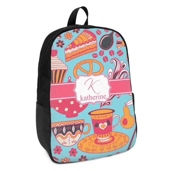 Custom Dessert & Coffee Kids Backpack (Personalized)