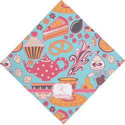 Dessert & Coffee Dog Bandana Scarf w/ Name and Initial