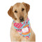 Dessert & Coffee Dog Bandana Scarf w/ Name and Initial