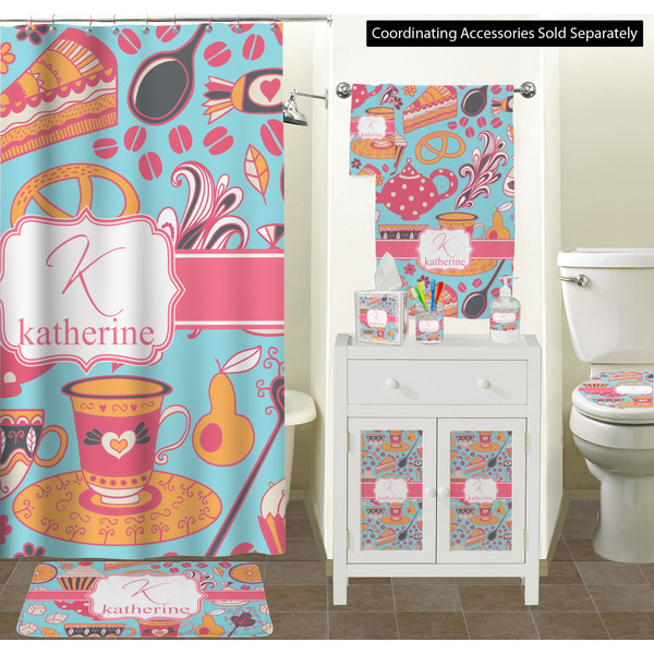 Dessert & Coffee Bathroom Scene