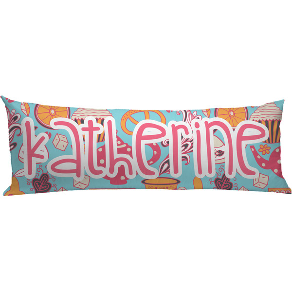 Custom Dessert & Coffee Body Pillow Case (Personalized)
