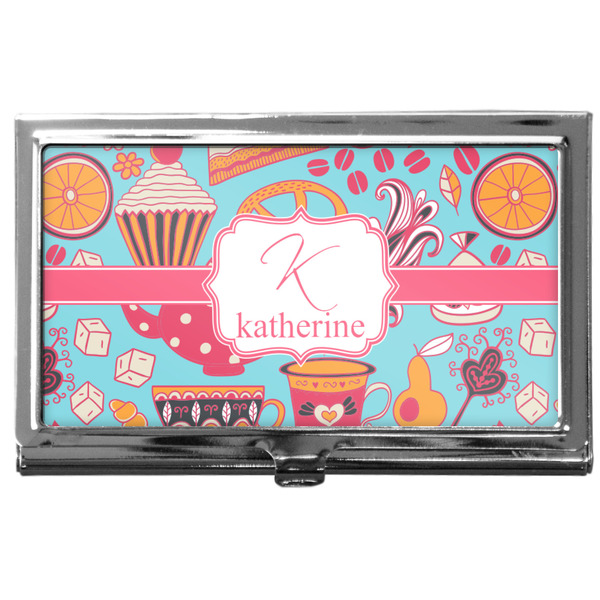 Custom Dessert & Coffee Business Card Case