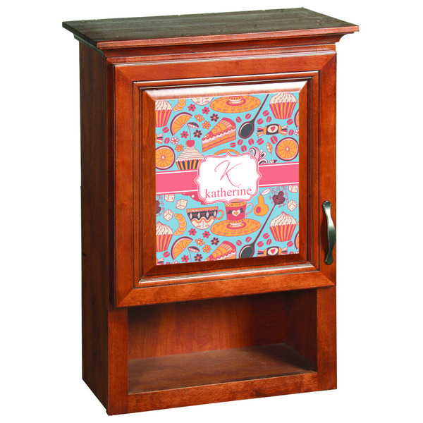 Dessert & Coffee Cabinet Decal for Medium Cabinet
