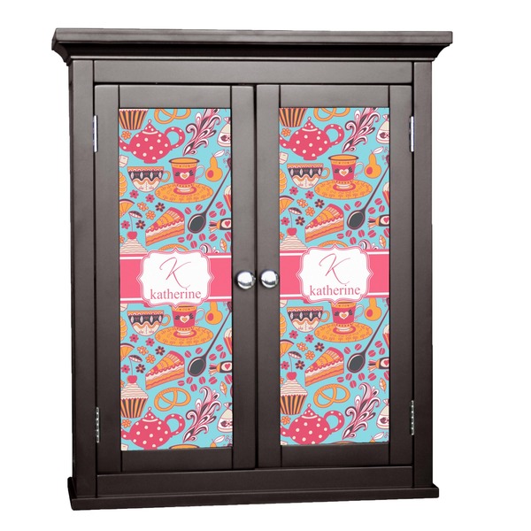 Custom Dessert & Coffee Cabinet Decal - Small (Personalized)