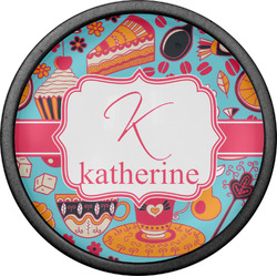 Dessert & Coffee Cabinet Knob (Black) (Personalized)