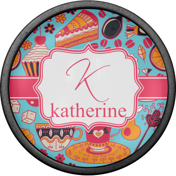 Dessert & Coffee Cabinet Knob - Black - Front