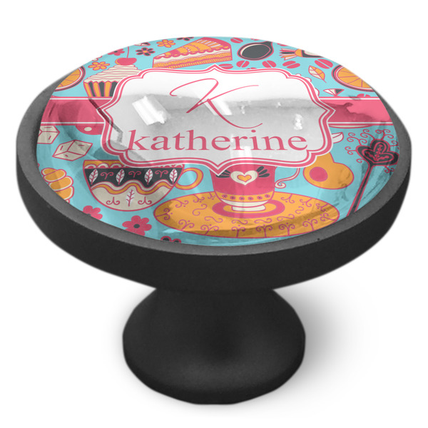 Dessert & Coffee Cabinet Knob - Black - Side