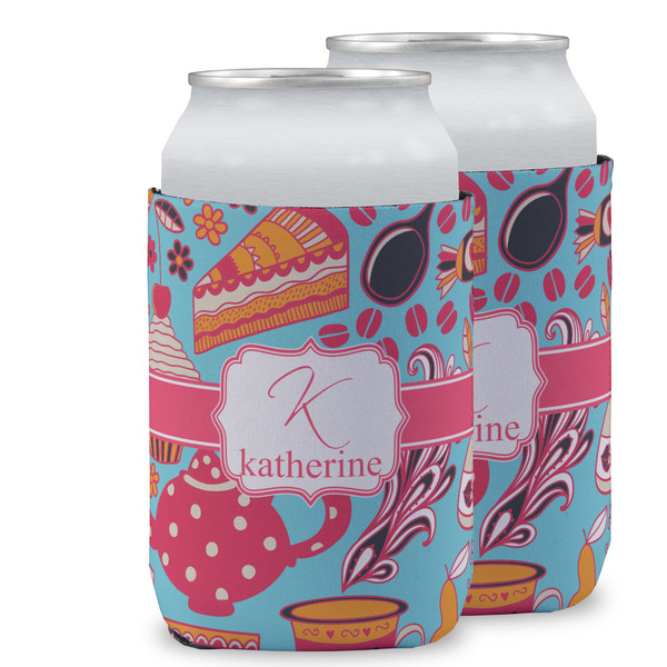 Custom Dessert & Coffee Can Cooler (12 oz) w/ Name and Initial