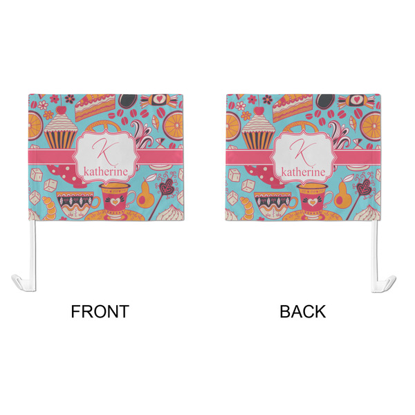 Dessert & Coffee Car Flag - Large - APPROVAL