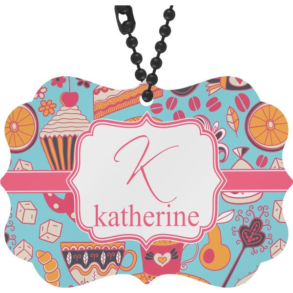 Custom Dessert & Coffee Rear View Mirror Decor (Personalized)