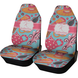 Dessert & Coffee Car Seat Covers (Set of Two) (Personalized)