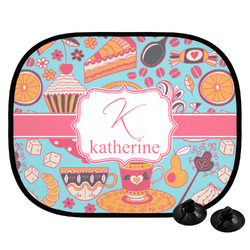 Dessert & Coffee Car Side Window Sun Shade (Personalized)