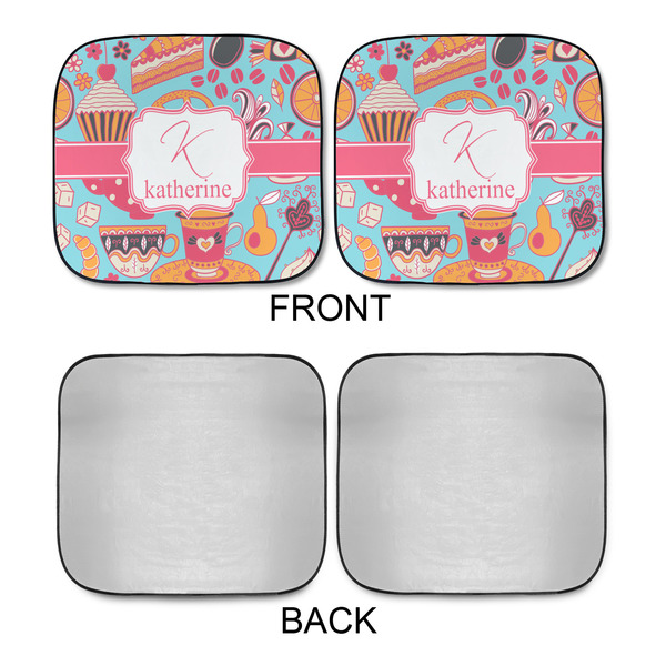 Dessert & Coffee Car Sun Shades - APPROVAL