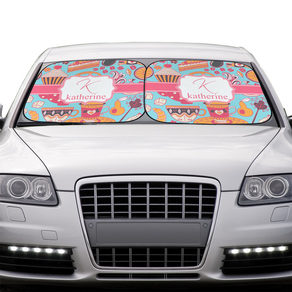 Dessert & Coffee Car Sun Shades - IN CONTEXT