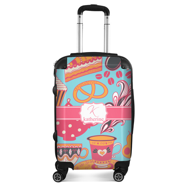 Custom Dessert & Coffee Suitcase - 20" Carry On (Personalized)