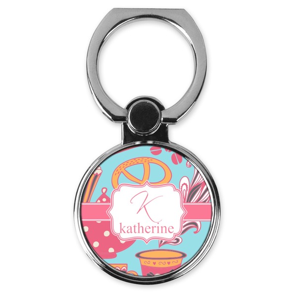 Custom Dessert & Coffee Cell Phone Ring Stand & Holder (Personalized)