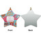 Dessert & Coffee Ceramic Flat Ornament - Star Front & Back (APPROVAL)