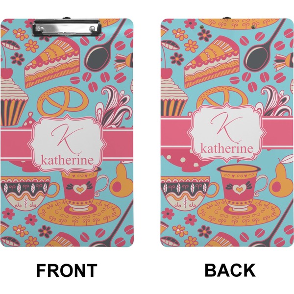 Dessert & Coffee Clipboard (Legal) (Front + Back)