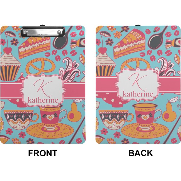 Dessert & Coffee Clipboard (Letter) (Front + Back)