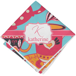 Dessert & Coffee Cloth Cocktail Napkin - Single w/ Name and Initial