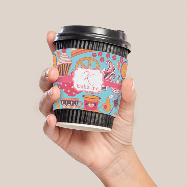 Dessert & Coffee Coffee Cup Sleeve - LIFESTYLE
