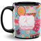 Dessert & Coffee 11 Oz Coffee Mug - Black (Personalized)
