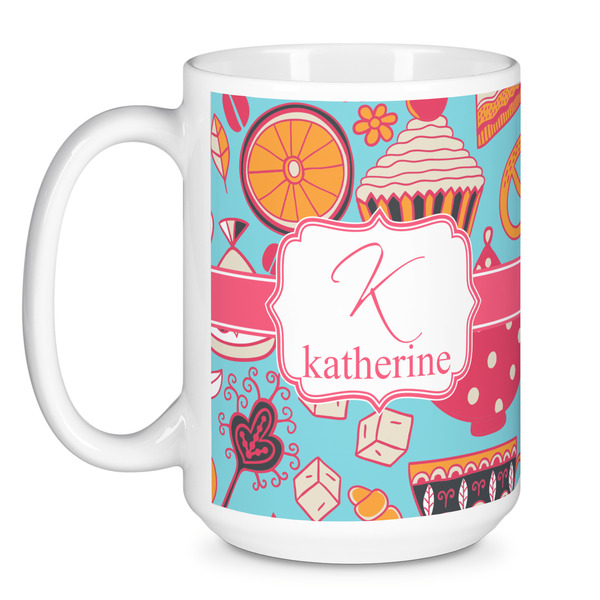 Dessert & Coffee Coffee Mug - 15 oz - White