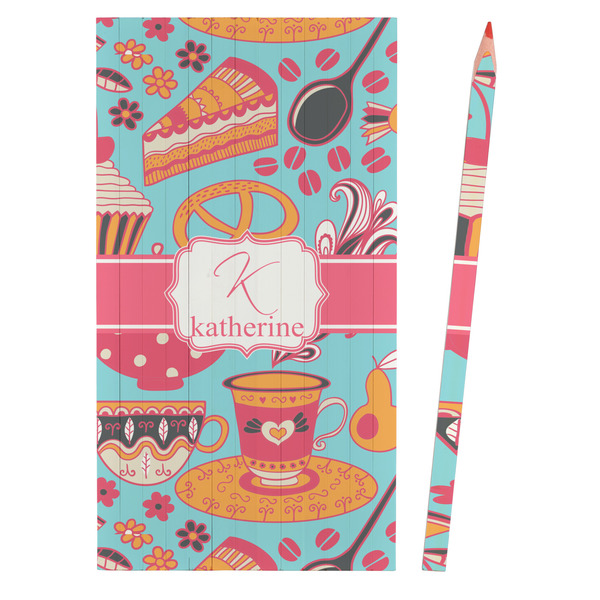 Dessert & Coffee Colored Pencils - Front View